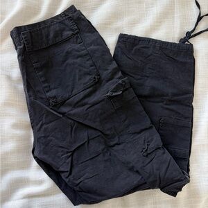 Men's Black Cargo Pants - Versatile Everyday Style